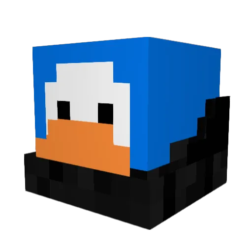 JesOnPc_GHG Minecraft avatar head, 3D render