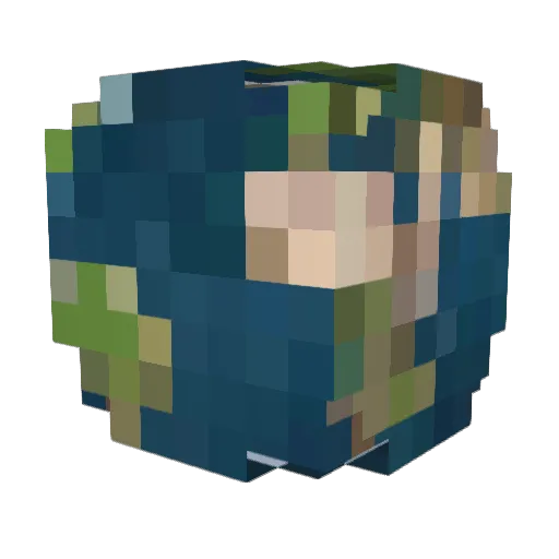 Jesaja125 Minecraft avatar head, 3D render
