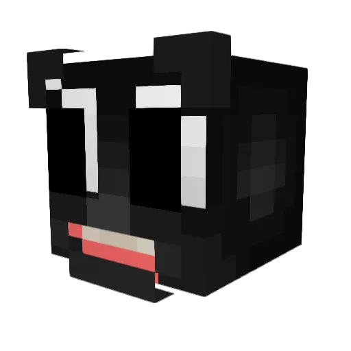 Jeselin Minecraft avatar head, 3D render