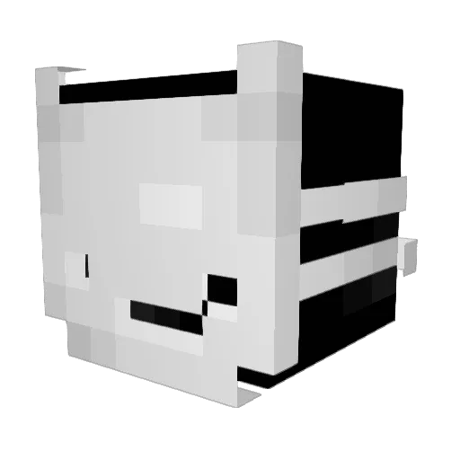 Jesko0o Minecraft avatar head, 3D render