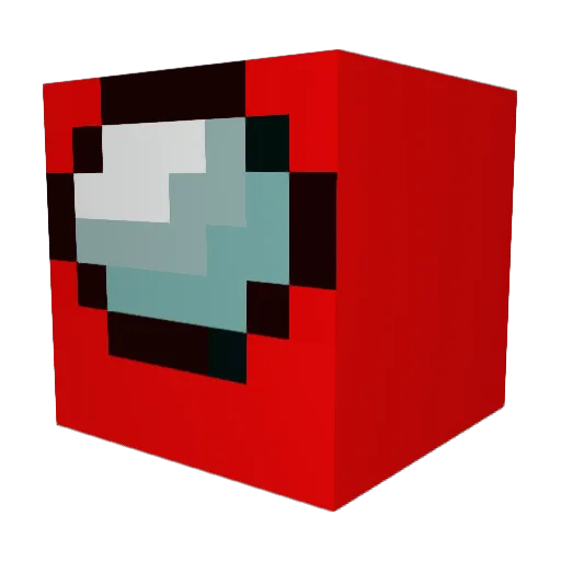 Jesp4a Minecraft avatar head, 3D render