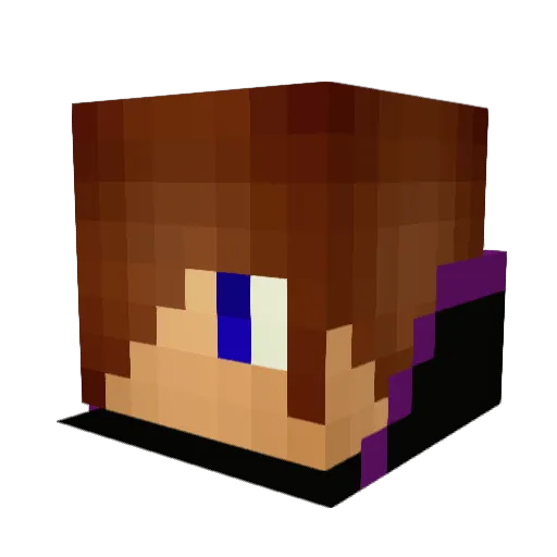 Jesper93 Minecraft avatar head, 3D render