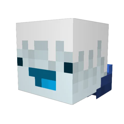 JesperHN Minecraft avatar head, 3D render