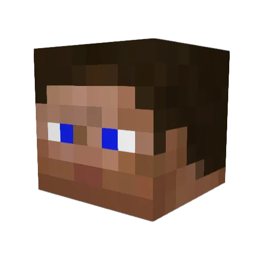 JesperNrydberg Minecraft avatar head, 3D render