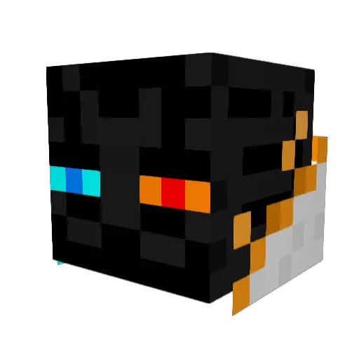 Jespys Minecraft avatar head, 3D render