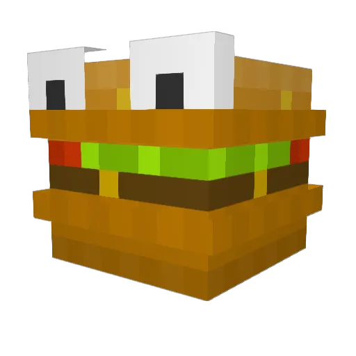 JessDoozy Minecraft avatar head, 3D render