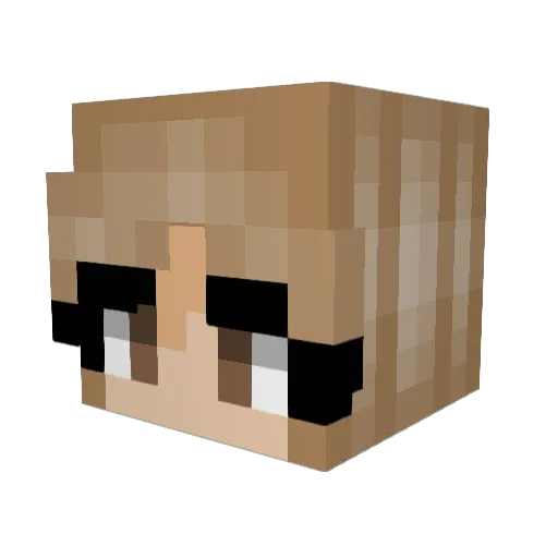 JessIsPro Minecraft avatar head, 3D render