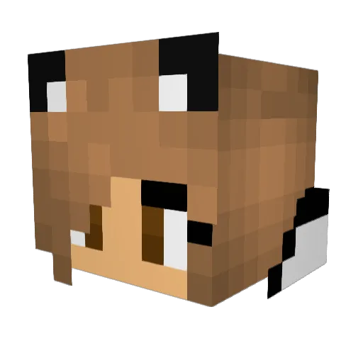 JessWalt Minecraft avatar head, 3D render