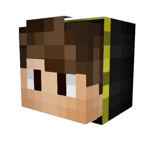 JessWin19 Minecraft avatar head, 3D render