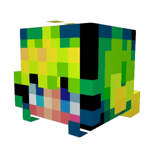 JessYRoaR Minecraft avatar head, 3D render