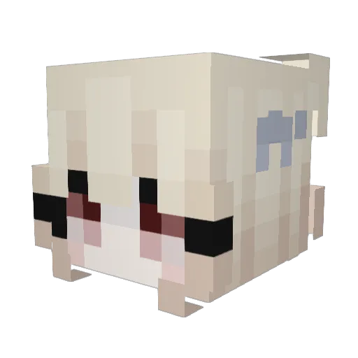 Jessdelrey98 Minecraft avatar head, 3D render