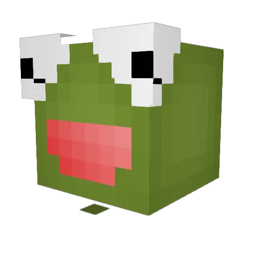 JesseCraft55 Minecraft avatar head, 3D render