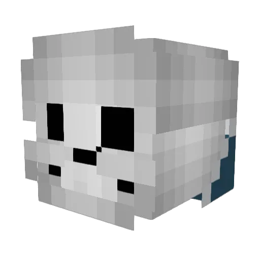 JesseDraws Minecraft avatar head, 3D render