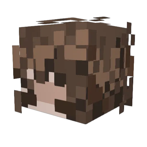 JesseR23 Minecraft avatar head, 3D render