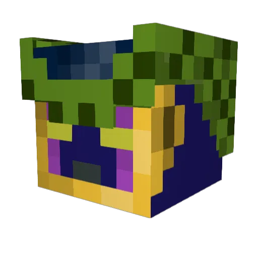 JesseTheFool Minecraft avatar head, 3D render