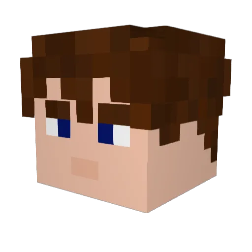 Jesse_Noord Minecraft avatar head, 3D render