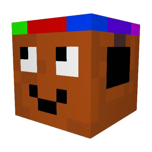Jessi65 Minecraft avatar head, 3D render