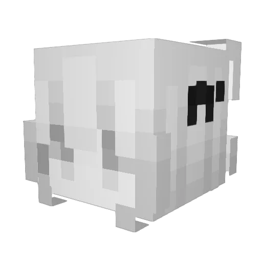 JessicaJulia101 Minecraft avatar head, 3D render