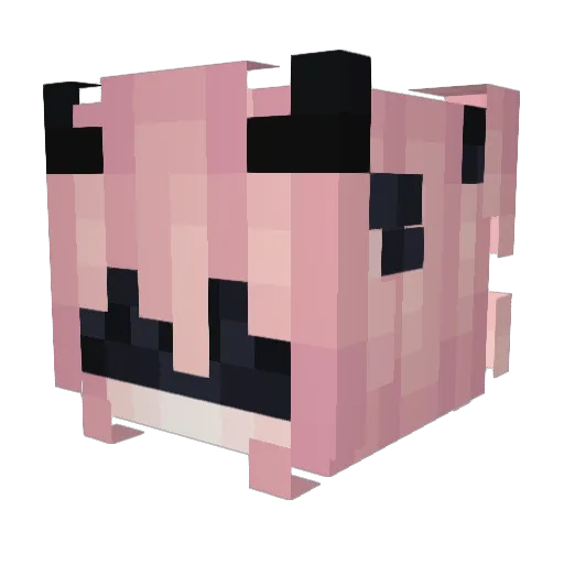 Jessical_ Minecraft avatar head, 3D render