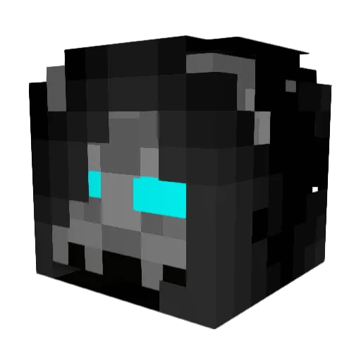 Jessie2400 Minecraft avatar head, 3D render