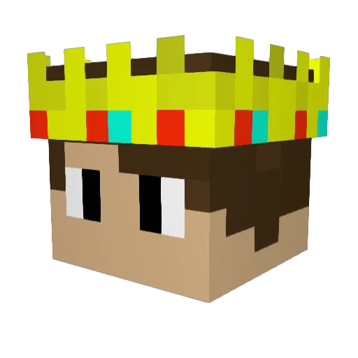 Jessplayz2 Minecraft avatar head, 3D render