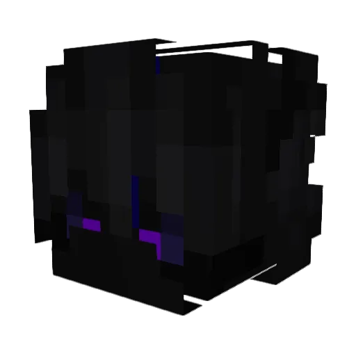 JestemTakiSam Minecraft avatar head, 3D render