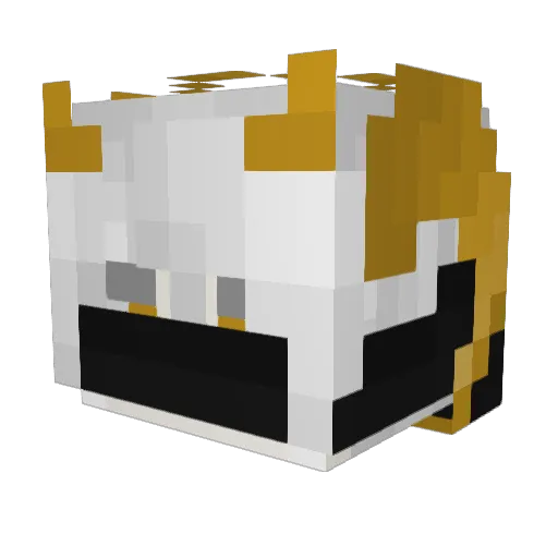 JesterGalaxy Minecraft avatar head, 3D render