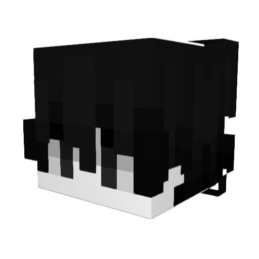 JesterThomas Minecraft avatar head, 3D render
