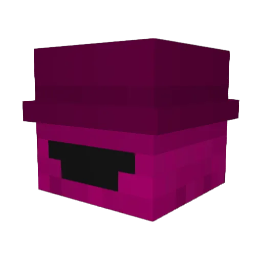 Jesteroo Minecraft avatar head, 3D render
