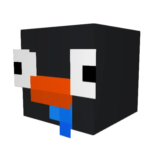 Jesu20 Minecraft avatar head, 3D render