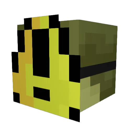 Jesuitical2 Minecraft avatar head, 3D render