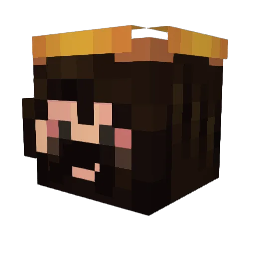 JesusWasAStoner Minecraft avatar head, 3D render