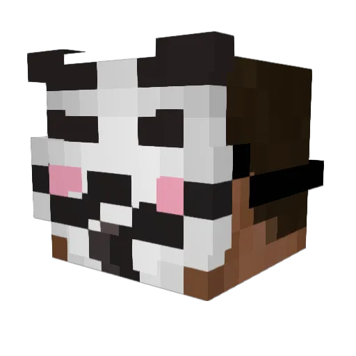 JesusXXnotgey Minecraft avatar head, 3D render
