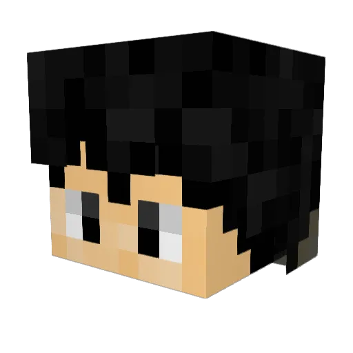 Jesus_DCO Minecraft avatar head, 3D render