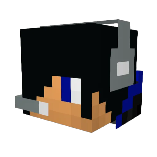 Jesus_Vasquez24 Minecraft avatar head, 3D render
