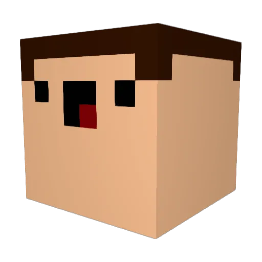 Jesus_binladen Minecraft avatar head, 3D render