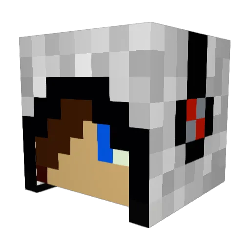 Jesusfreak234 Minecraft avatar head, 3D render
