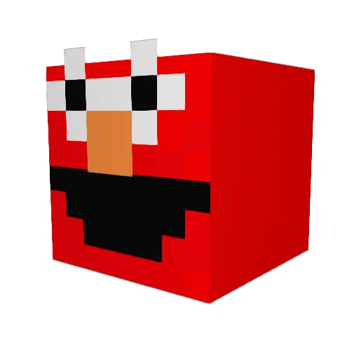 JesussDi Minecraft avatar head, 3D render