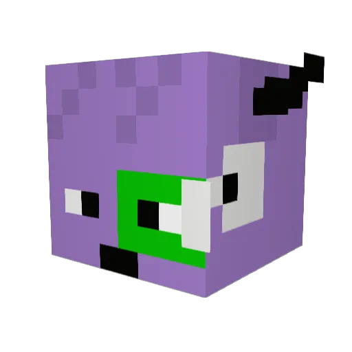 Jeswes2k Minecraft avatar head, 3D render