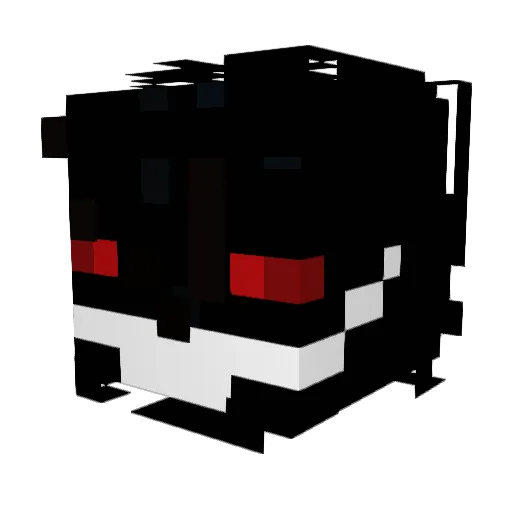 JetBead1 Minecraft avatar head, 3D render