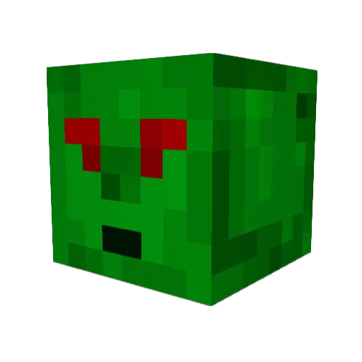 JetaFaja Minecraft avatar head, 3D render