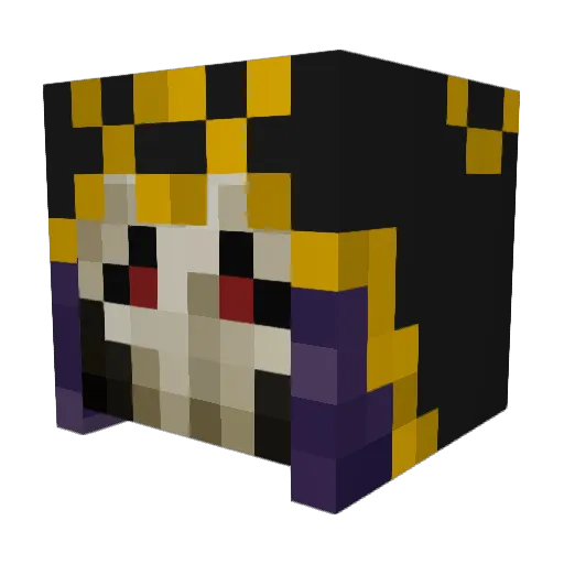 Jethazard95 Minecraft avatar head, 3D render