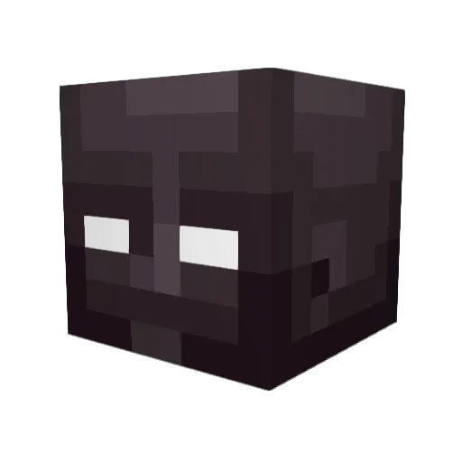 JetsonMaade Minecraft avatar head, 3D render