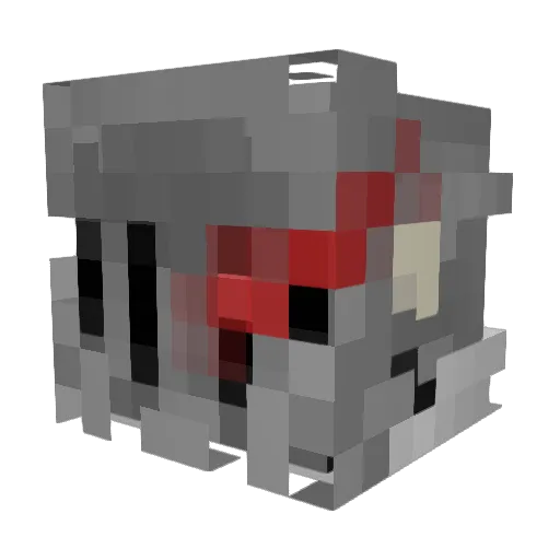 Jetstar505 Minecraft avatar head, 3D render