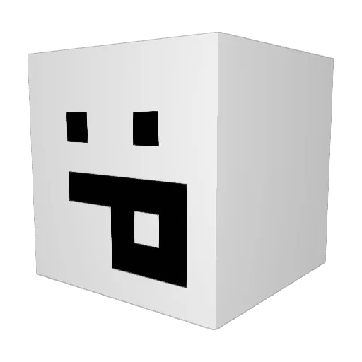 Jetstreak77 Minecraft avatar head, 3D render