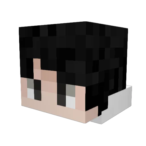 JettSirr Minecraft avatar head, 3D render