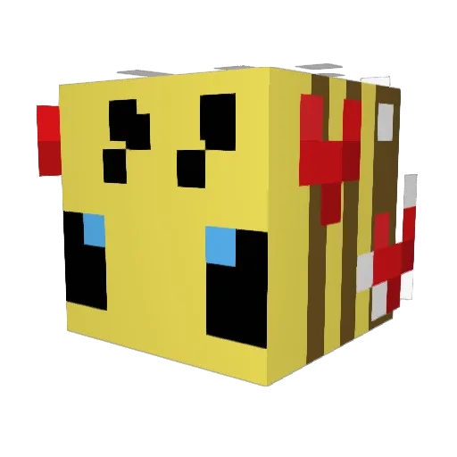 JeurusM Minecraft avatar head, 3D render