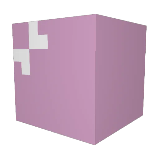 JewishDonut Minecraft avatar head, 3D render