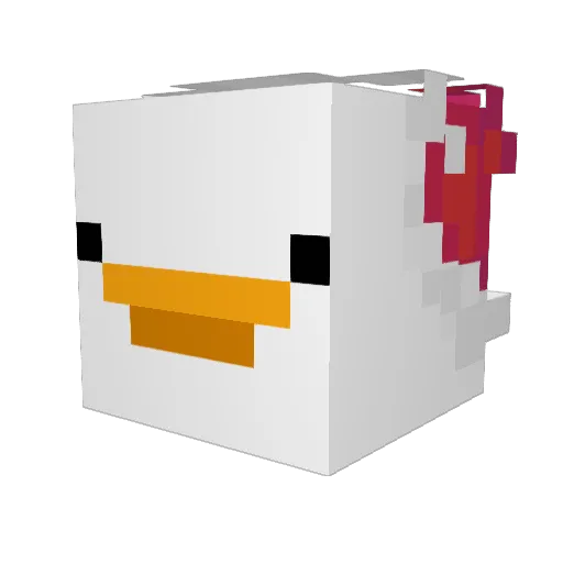 JewishKermit69 Minecraft avatar head, 3D render