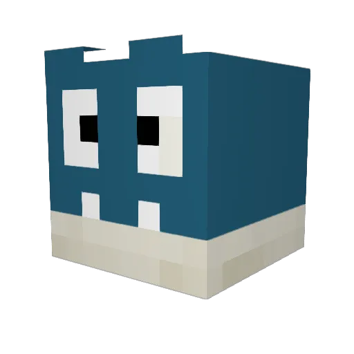 Jewishwill Minecraft avatar head, 3D render